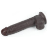 LoveToy SlidingSkin Gode Sliding Skin 18 x 4.5cm Marron